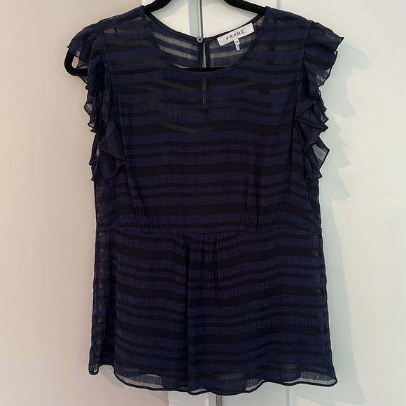 Frame Silk Blouse - Picture 2 of 3